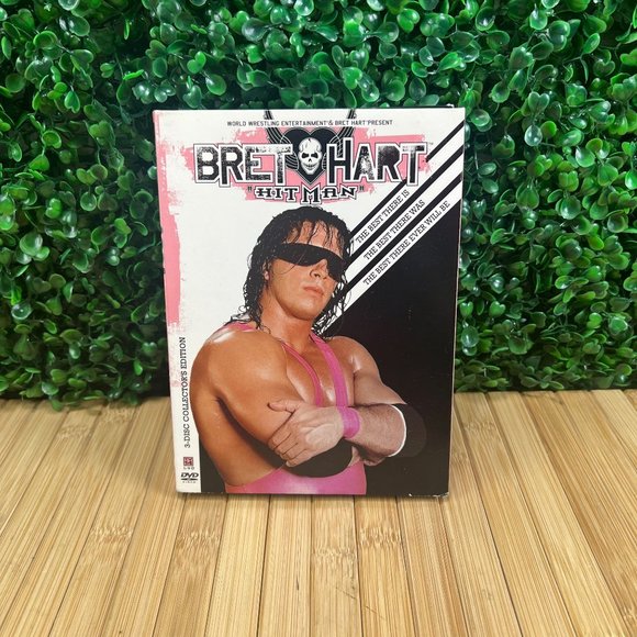 WWE Other - WWE - Bret Hart: Hitman (DVD, 2005, 3-Disc Set) EUC With Photos